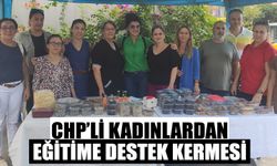 CHP’li kadınlardan eğitime destek kermesi