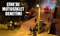 Çine'de motosiklet denetimleri sıkılaştırıldı