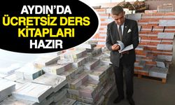 Aydın’da ücretsiz ders kitapları hazır