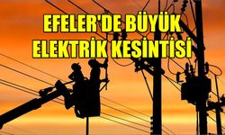 Efeler'de büyük elektrik kesintisi