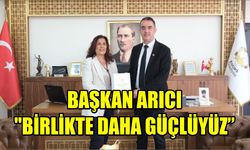 Başkan Arıcı, Başkan Çerçioğlu’nu ağırladı