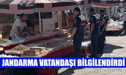 Jandarma vatandaşı bilgilendirdi