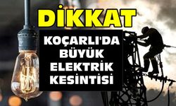 Koçarlı'da büyük elektrik kesintisi