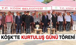 Köşk’te kurtuluş günü töreni