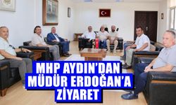 MHP Aydın’dan Müdür Erdoğan’a ziyaret