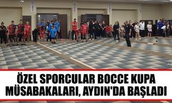 Özel Sporcular Bocce Kupa Müsabakaları, Aydın'da başladı