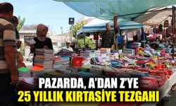 Pazarda, A’dan Z’ye 25 yıllık kırtasiye tezgahı