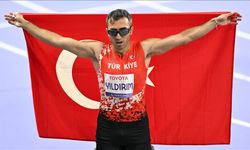 Para atletizmde milli sporcu Serkan Yıldırım, altın madalya kazandı