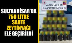 Sultanhisar’da 750 litre sahte zeytinyağı ele geçirildi