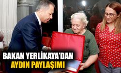 Bakan Yerlikaya’dan Aydın paylaşımı