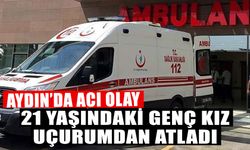 Aydın'da acı olay! 21 yaşındaki genç kız uçurumdan atladı