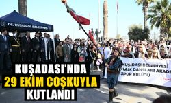 Kuşadası’nda Cumhuriyet Bayramı coşkuyla kutlandı