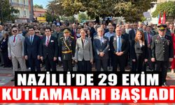 Nazilli’de 29 Ekim kutlamaları başladı