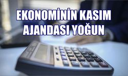 Ekonominin kasım ajandası yoğun