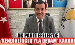 AK Parti Efeler’de ‘Kendirlioğlu’yla devam’ kararı