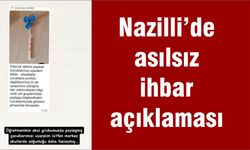 “Dezenformasyon içeriyor”