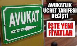 Avukatlık ücret tarifesi değişti: İşte yeni fiyatlar