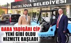 Yenilenen 1955 model cip İncirliova'nın yeniden hizmetinde