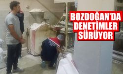 Bozdoğan’da denetimler sürüyor