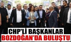 CHP'li başkanlar Bozdoğan’da buluştu