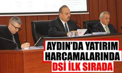 Aydın’da yatırım harcamalarında DSİ ilk sırada