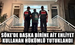 Söke’de başka bir şahsa ait ehliyet kullanan hükümlü tutuklandı