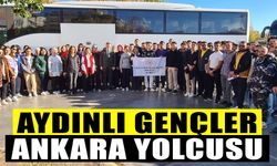 Aydınlı gençler Ankara yolcusu