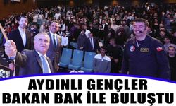 Aydınlı gençler, Bakan Bak ile buluştu