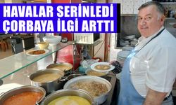 Havalar serinledi, çorbaya ilgi arttı