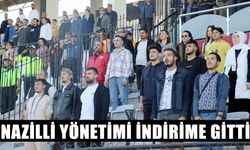 Nazillispor yönetimi indirime gitti