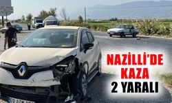 Nazilli’de kaza: 2 yaralı