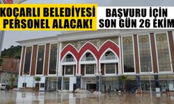 Koçarlı Belediyesi personel alacak! Başvuru için son gün 26 Ekim