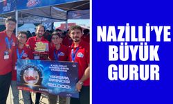 Nazillili genç TEKNOFEST’te birinci oldu