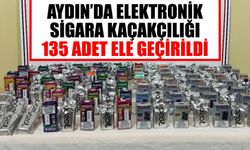 Aydın’da elektronik sigara kaçakçılığı: 135 adet ele geçirildi