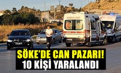 Söke’de can pazarı! 10 kişi yaralandı