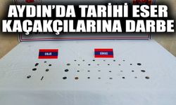 Aydın’da tarihi eser kaçakçılarına darbe