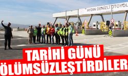 Tarihi günü ölümsüzleştirdiler