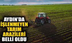 Aydın’da işlenmeyen tarım arazileri belli oldu