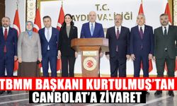 TBMM Başkanı Kurtulmuş’tan Canbolat’a ziyaret