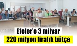 Efeler’e 3 milyar 220 milyon liralık bütçe