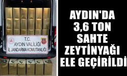 Aydın'da 3,6 ton sahte zeytinyağı ele geçirildi