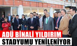 ADÜ Binali Yıldırım Stadyumu yenileniyor