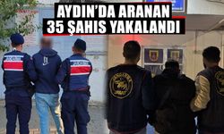 Aydın’da aranan 35 şahıs yakalandı