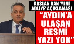 Arslan’dan ‘yeni adliye’ açıklaması