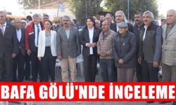 Bafa Gölü'nde inceleme