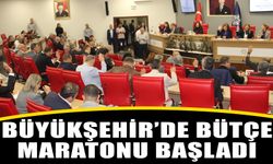 Büyükşehir’de bütçe maratonu başladı