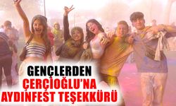 Aydınlı gençlerden Çerçioğlu’na Aydınfest teşekkürü