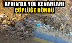 Aydın’da yol kenarları çöplüğe döndü