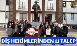 Diş hekimlerinden 11 talep