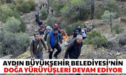 Aydın Büyükşehir Belediyesi’nin doğa yürüyüşleri devam ediyor